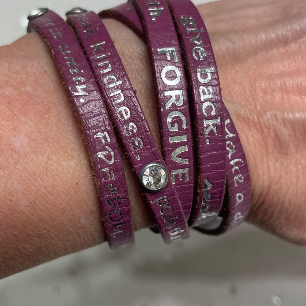 3/$20 Inspirational Wrap Bracelet